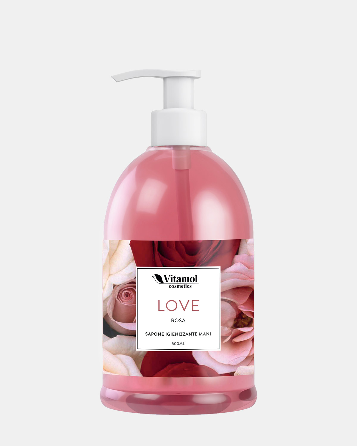 LOVE - Sapone liquido mani igienizzante alla Rosa, Shop online